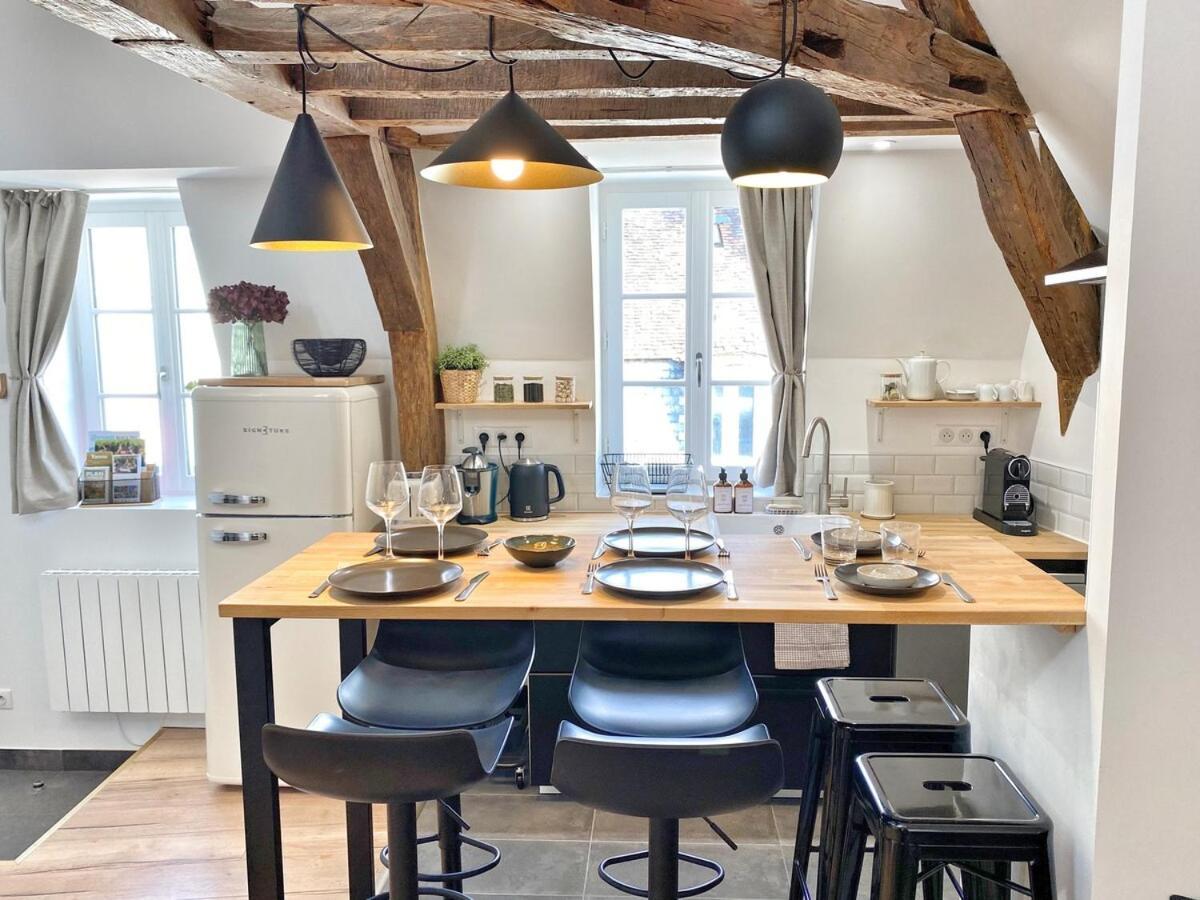 Le Repere Des Sommeliers - Sejour A Auxerre Apartment Ngoại thất bức ảnh