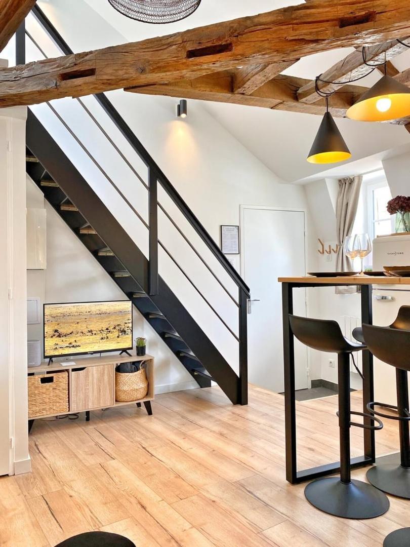 Le Repere Des Sommeliers - Sejour A Auxerre Apartment Ngoại thất bức ảnh