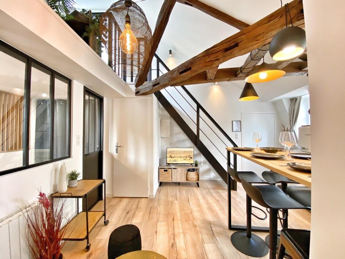 Le Repere Des Sommeliers - Sejour A Auxerre Apartment Ngoại thất bức ảnh
